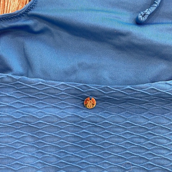 VICTORIA'S SECRET SWIM The Cut-Out Cheeky One-Piece Swimsuit vibrant blue size s - Picture 8 of 8